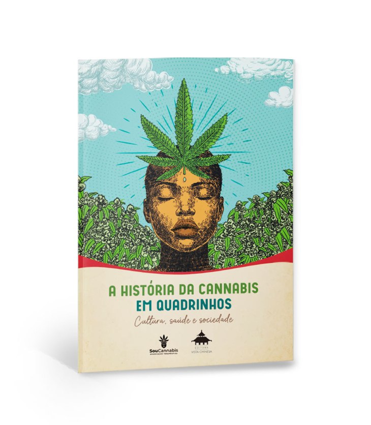 Modelo 3D de A História da Cannabis em Quadrinhos, da Editora Vista Chinesa